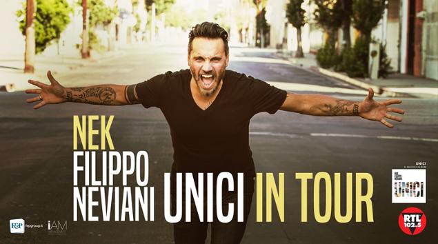 Nek a Forte dei Marmi in una serata unica con il suo “Unici Tour”