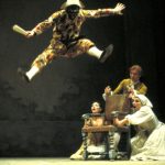 Arlecchino, Ferruccio Soleri, 1977-8, foto L. Ciminaghi Piccolo Teatro di Milano