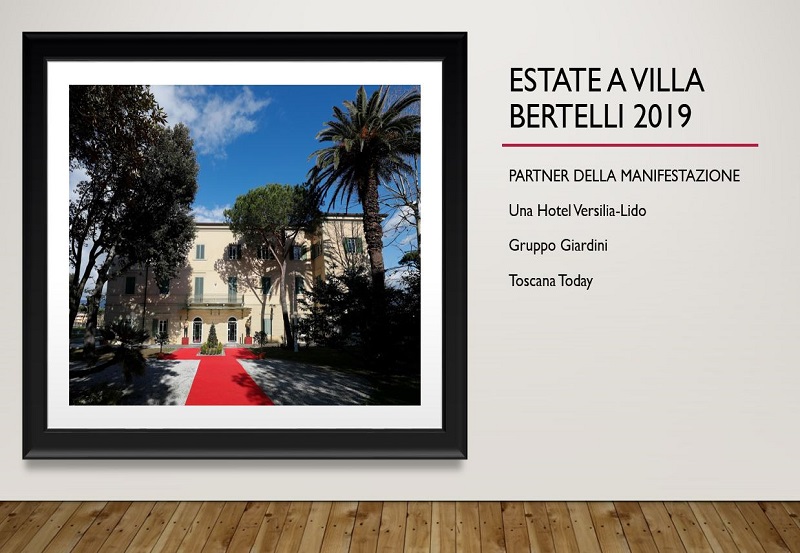 Nuovo look per Villa Bertelli: gli eventi estivi si rinnovano, abbracciando arte e cultura.La musica, in ogni sua espressione, regina dell’estate.