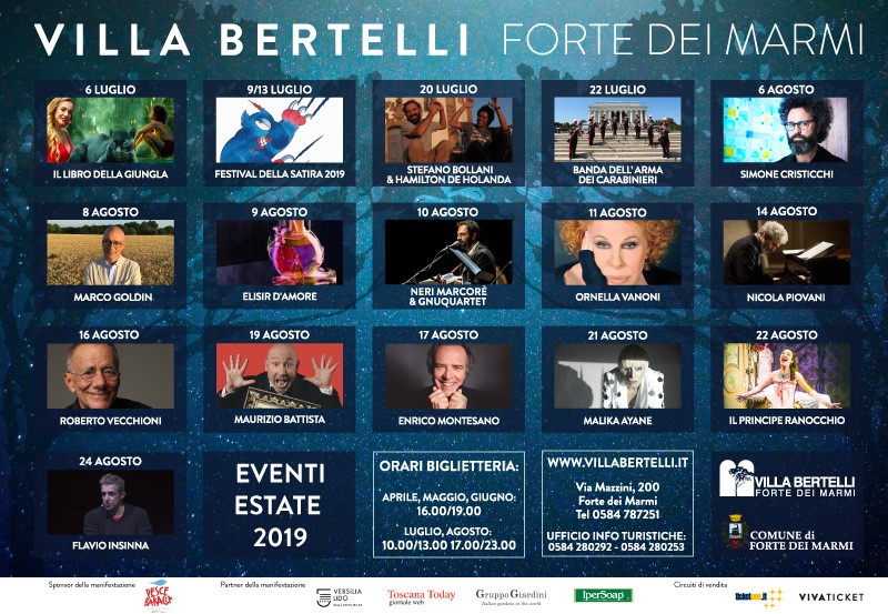 Estate a Villa Bertelli 2019