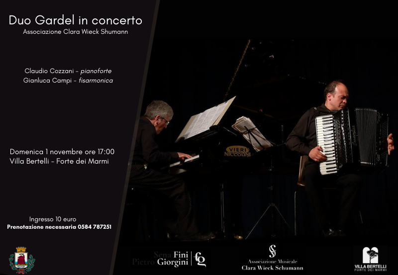 Duo Gardel in concerto – Associazione Clara Wieck Shumann